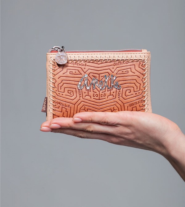 Anekke Tribe Medium Brown Rfid Pénztárca | EWKN57682