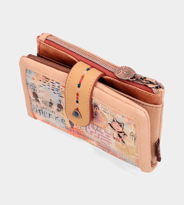 Anekke Tribe Medium Brown Rfid Pénztárca | EWKN57682