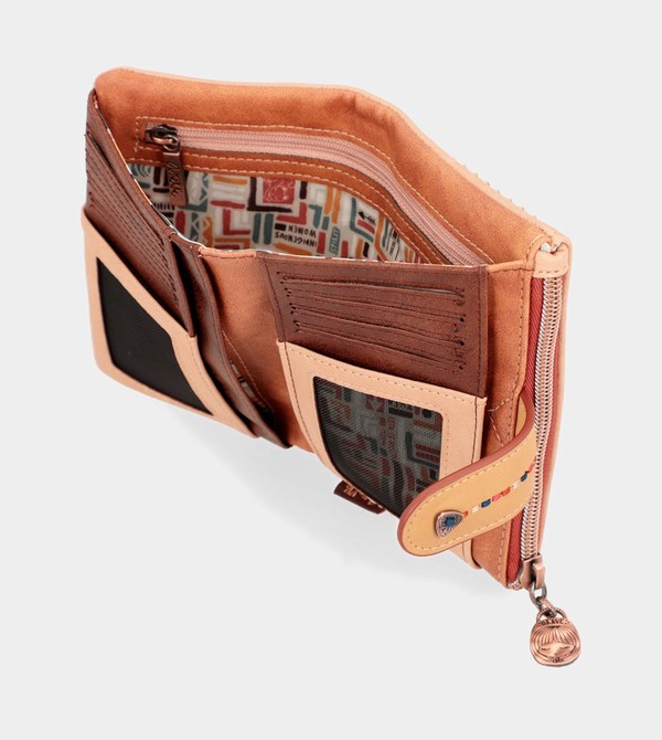 Anekke Tribe Medium Brown Rfid Pénztárca | EWKN57682