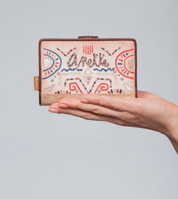 Anekke Tribe Medium Ethnic Print Rfid Pénztárca | RSFJ04123