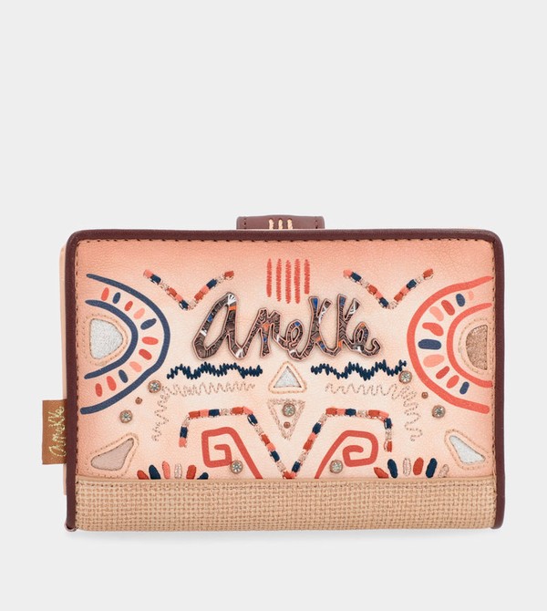 Anekke Tribe Medium Ethnic Print Rfid Pénztárca | RSFJ04123