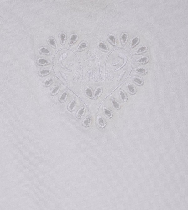 Anekke White Tank Top Póló | SRMI04982