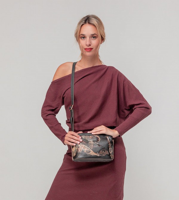 Anekke Wings 3-compartment Crossbody Táska | IOHM40239